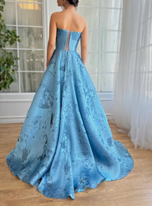 Azure Waterfall Gown