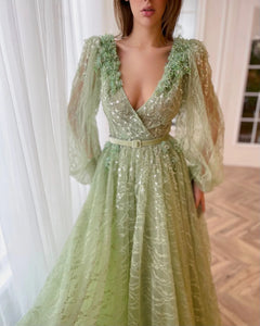 Mint Serenade Gown