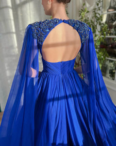 Sapphire Wave Gown