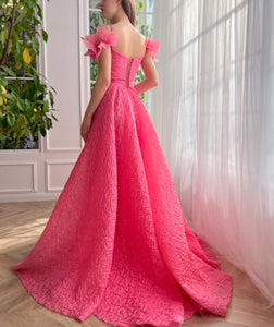 Blush Blossom Gala Gown
