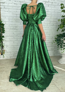 Emerald Palace Puff Gown Teuta Matoshi