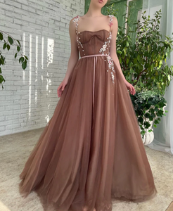 Amber Pearl Blossom Gown Teuta Matoshi