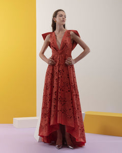 V Neck Beside Couture By Gemy 1743LD GEMY MAALOUF